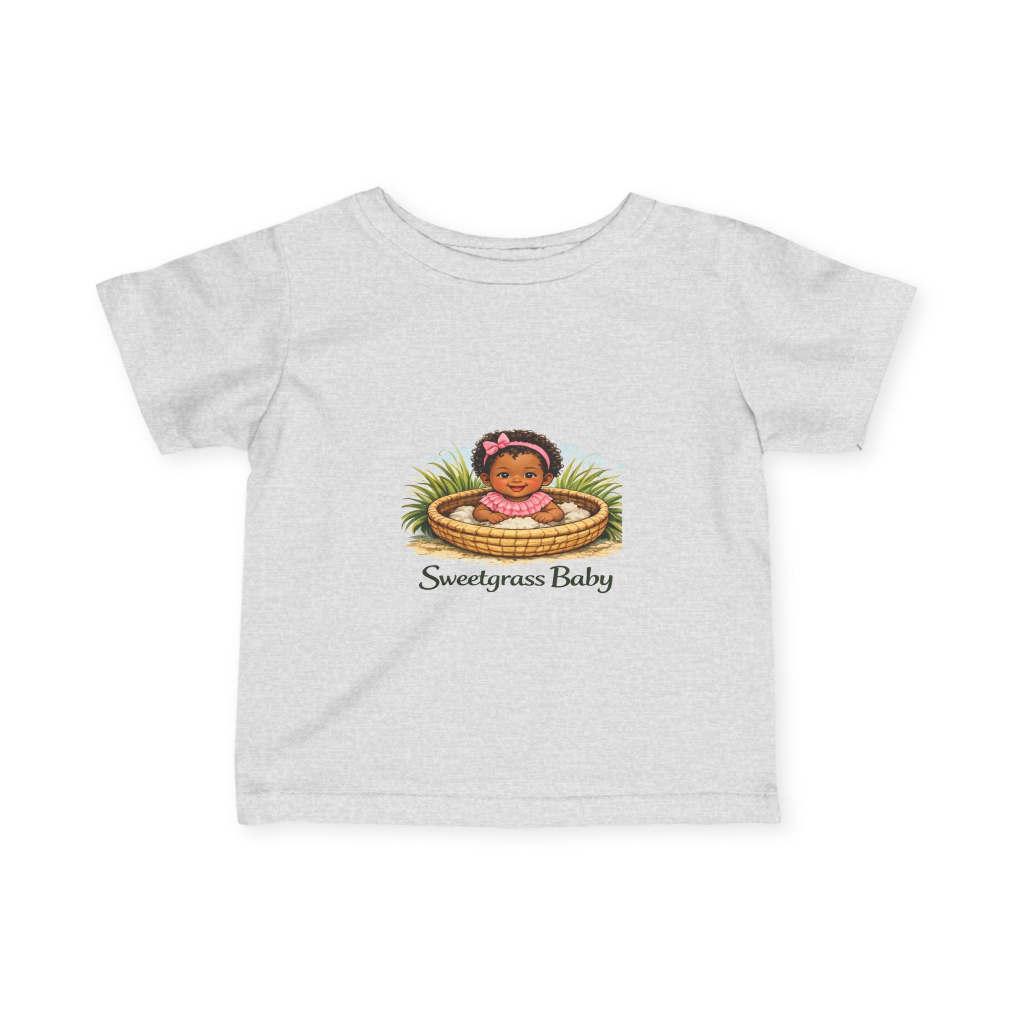 Geechee Baby "Sweetgrass Baby Girl" baby tee