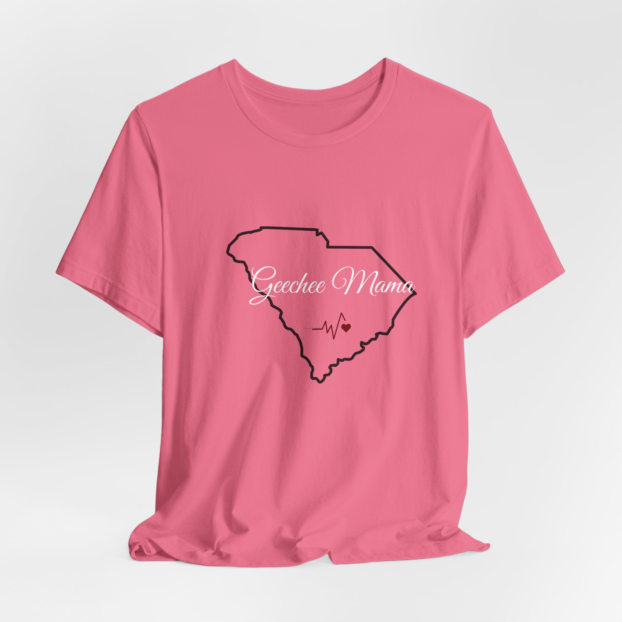 T-Shirt — "Geechee Mama" South Carolina Outline Mama Tee