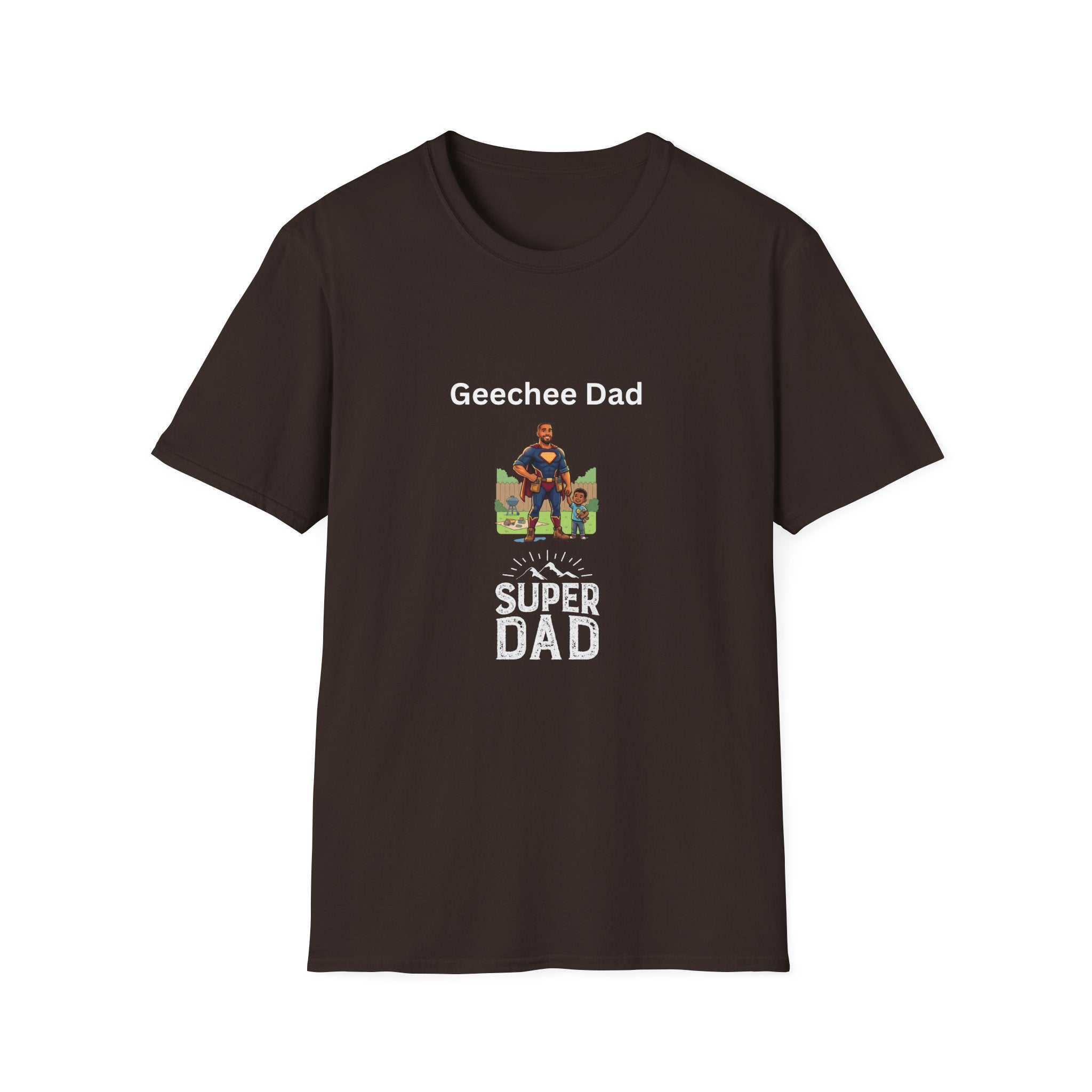Geechee "Super Dad" T-Shirt — Super Dad Cultural Pride Tee