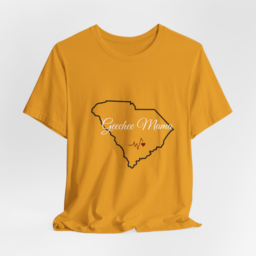T-Shirt — "Geechee Mama" South Carolina Outline Mama Tee