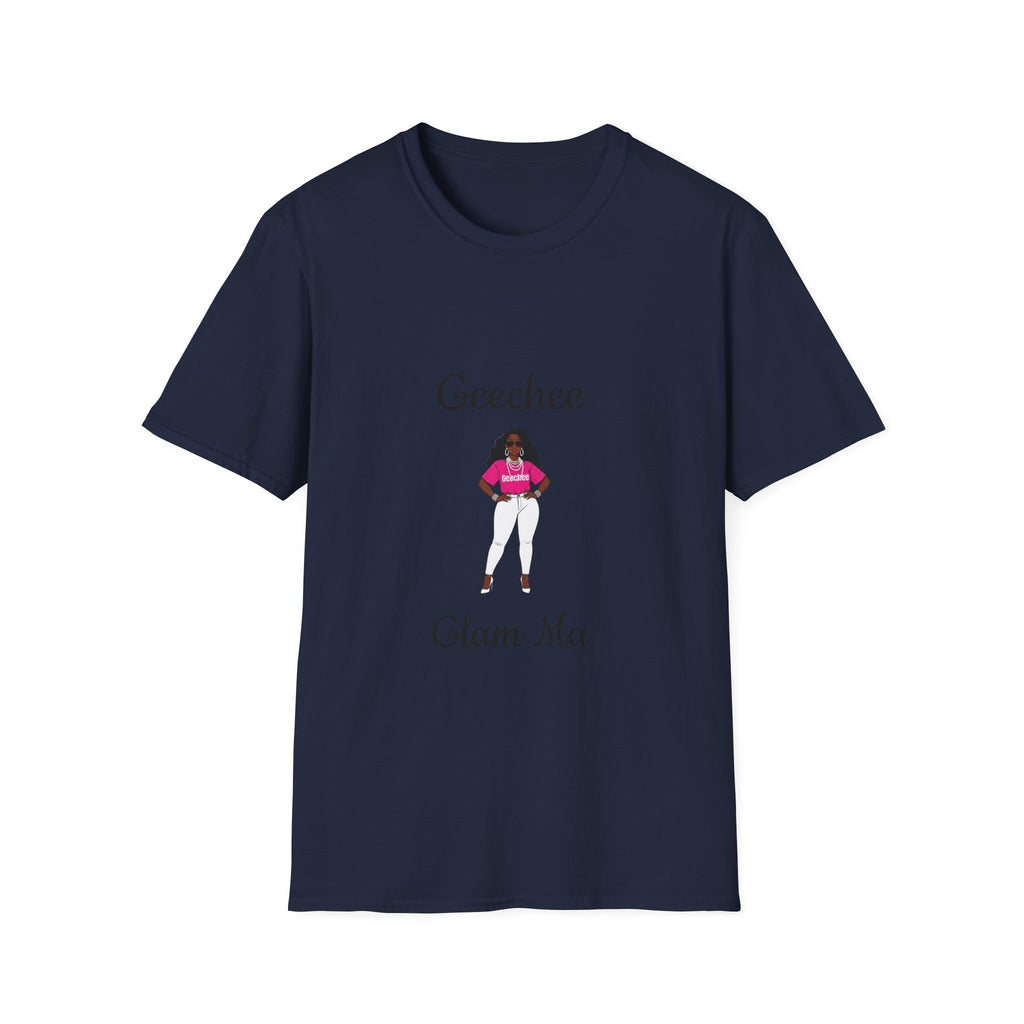 Geechee Glam Ma T-Shirt — Black Girl Magic Mom Graphic Tee