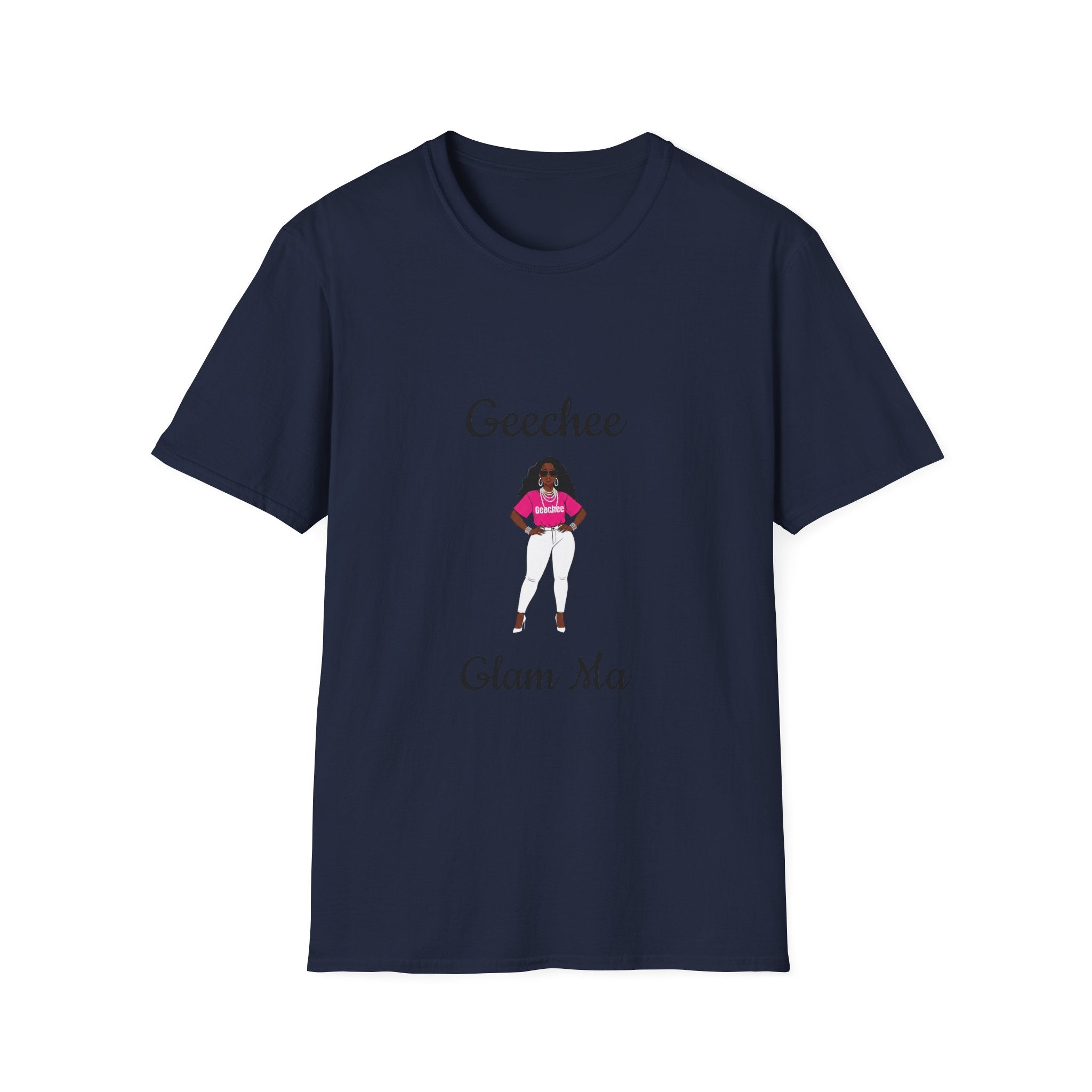 Geechee Glam Ma T-Shirt — Black Girl Magic Mom Graphic Tee