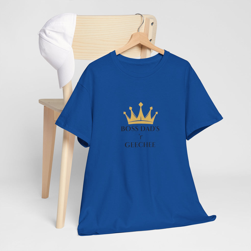 Geechee Dad "Boss Dad" T-Shirt — Gold Crown Geechee Dad Tee
