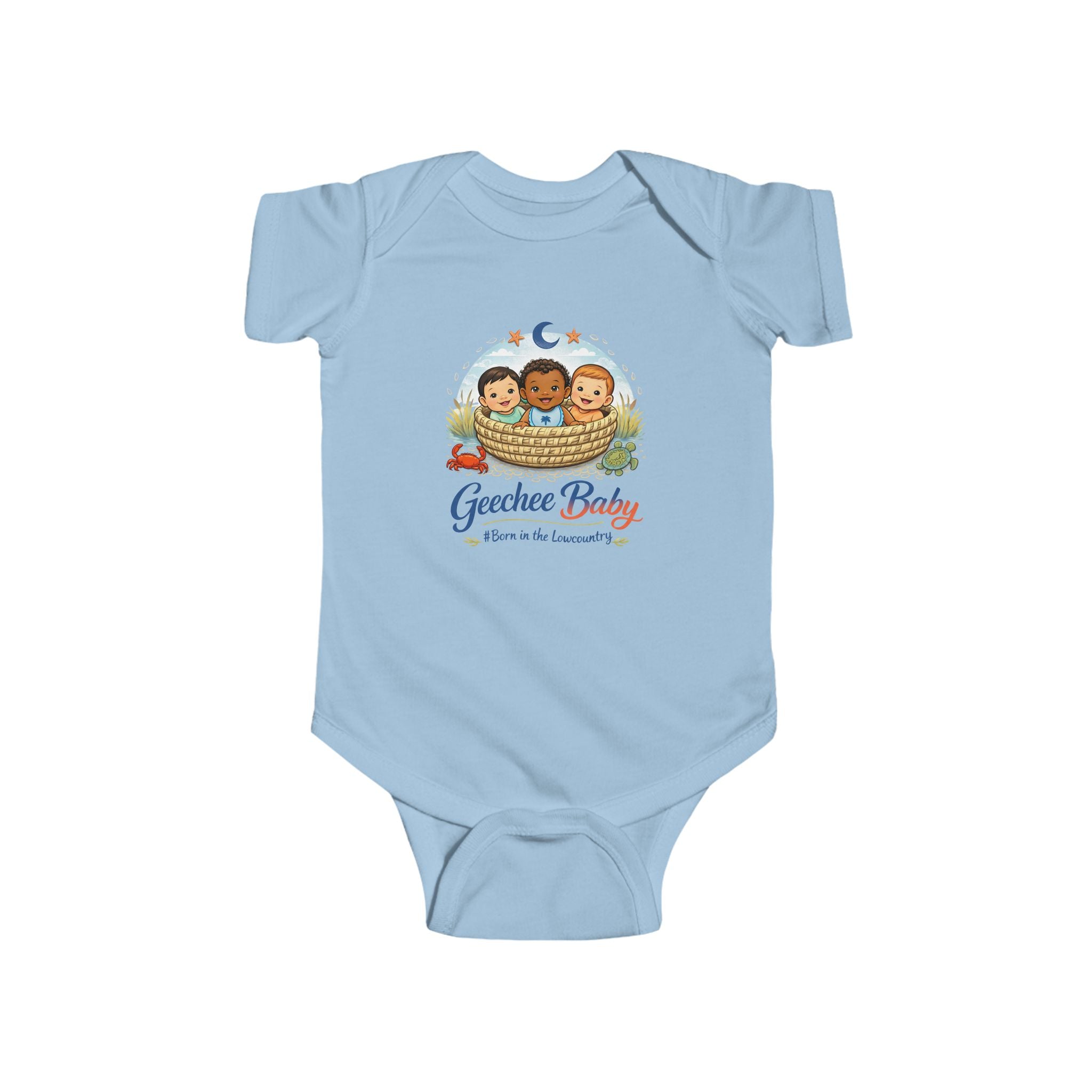 Geechee Baby "Baby trio " Baby Onesie
