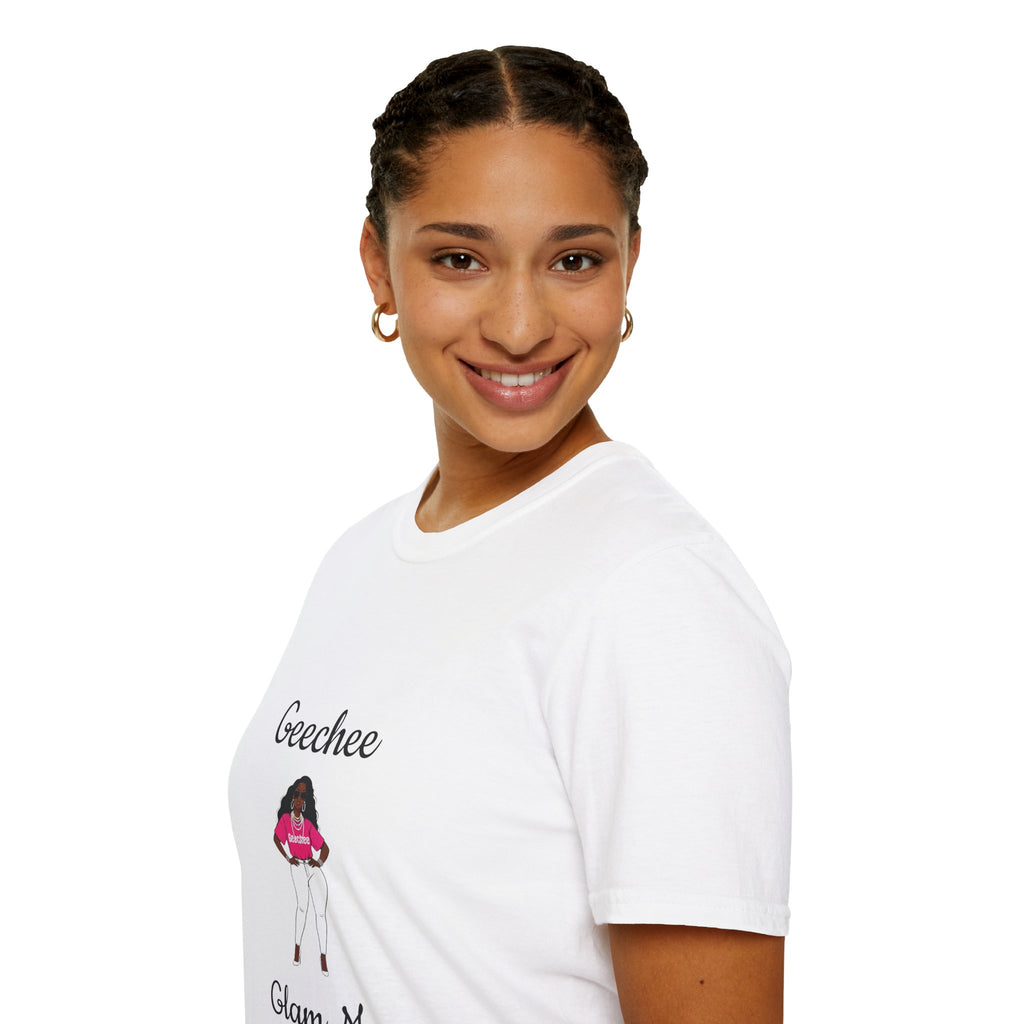 Geechee Glam Ma T-Shirt — Black Girl Magic Mom Graphic Tee