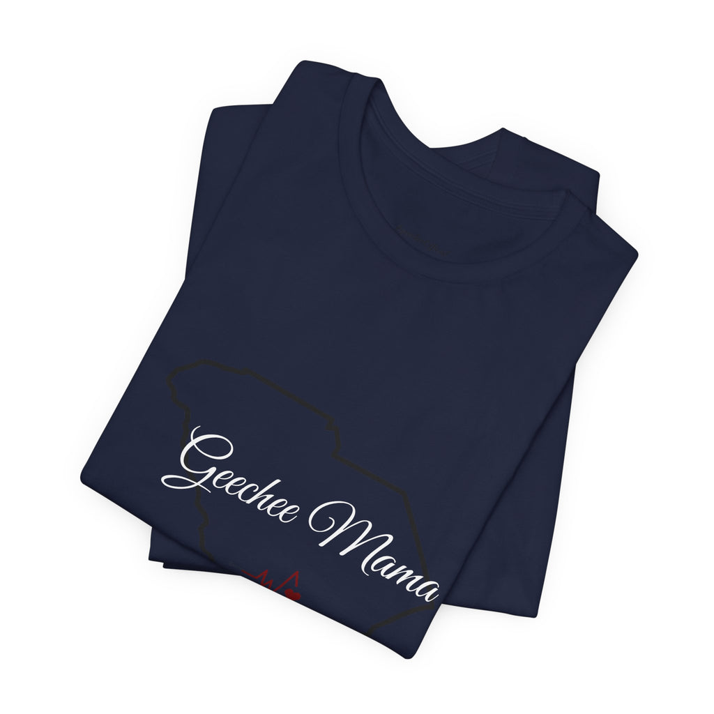 T-Shirt — "Geechee Mama" South Carolina Outline Mama Tee