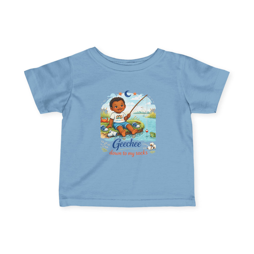 Geechee Baby "Down to My Socks" Infant Tee