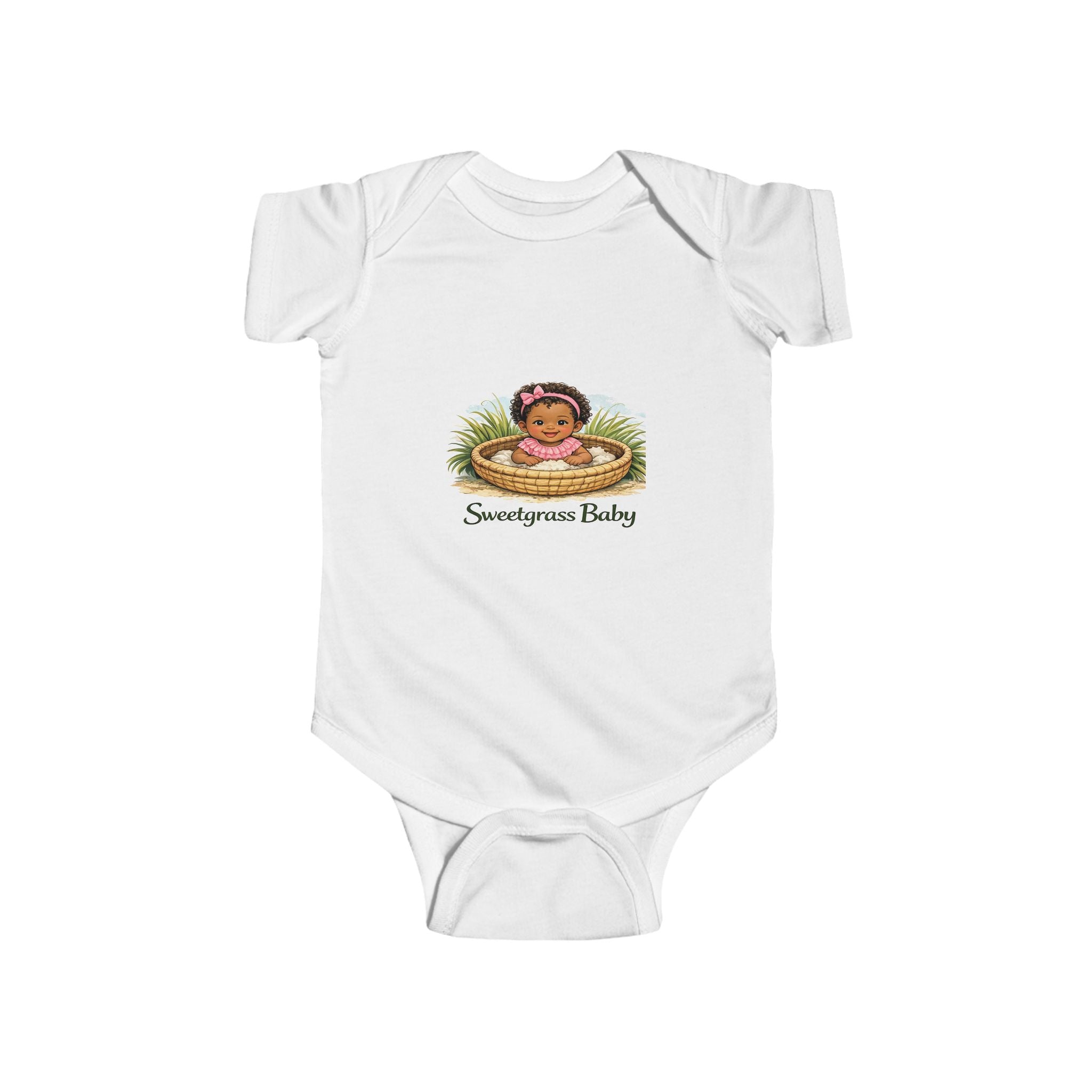 Geechee Baby "Sweetgrass Baby" Infant onesie