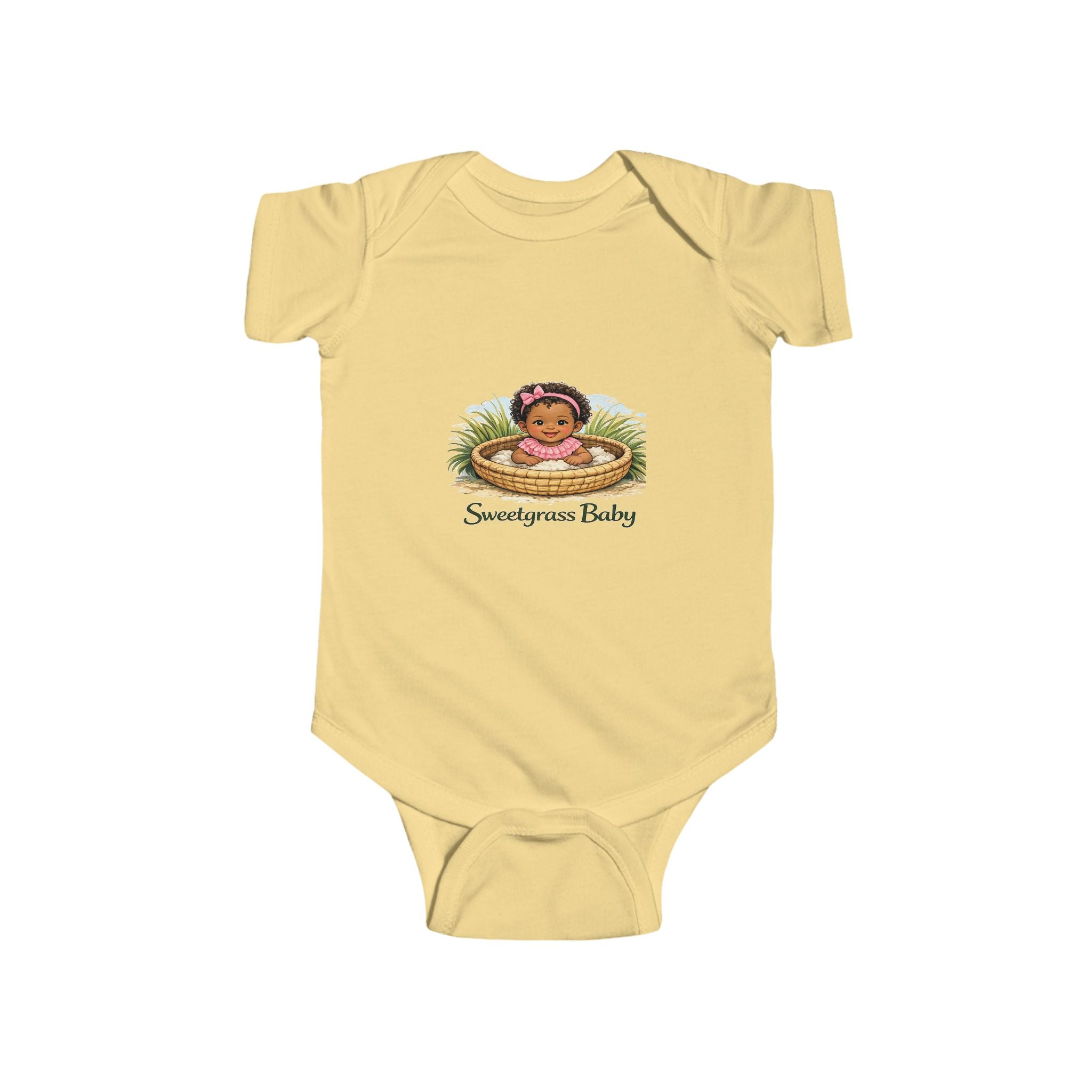 Geechee Baby "Sweetgrass Baby" Infant onesie