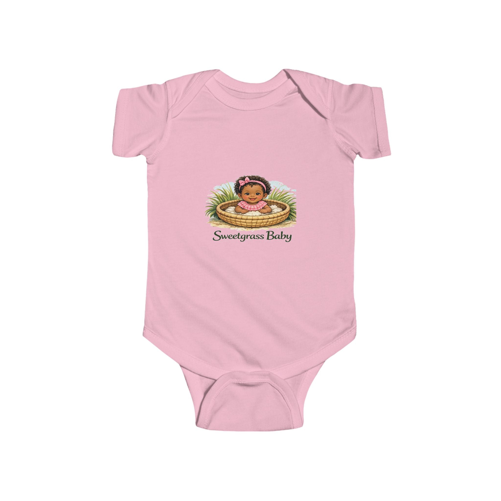 Geechee Baby "Sweetgrass Baby" Infant onesie
