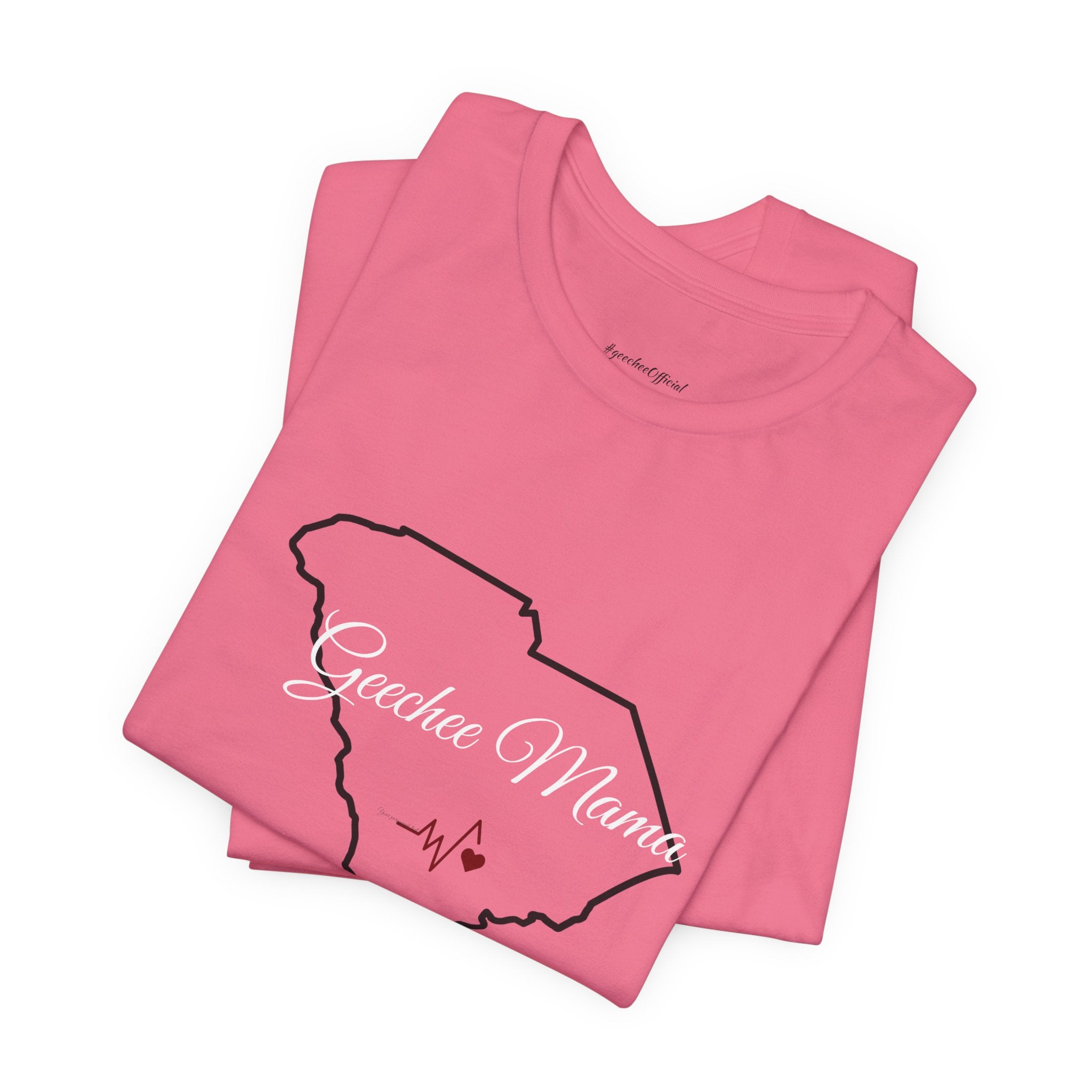 T-Shirt — "Geechee Mama" South Carolina Outline Mama Tee