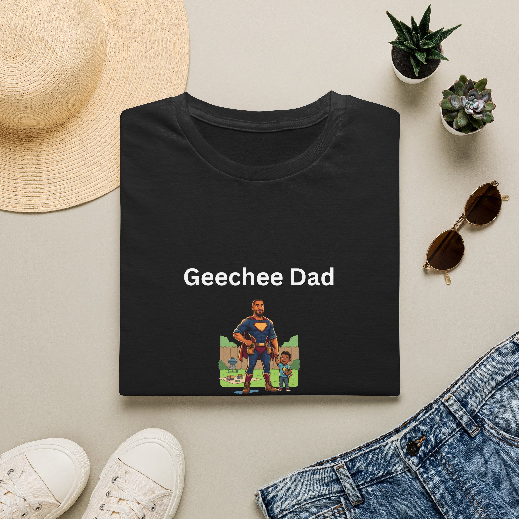 Geechee "Super Dad" T-Shirt — Super Dad Cultural Pride Tee