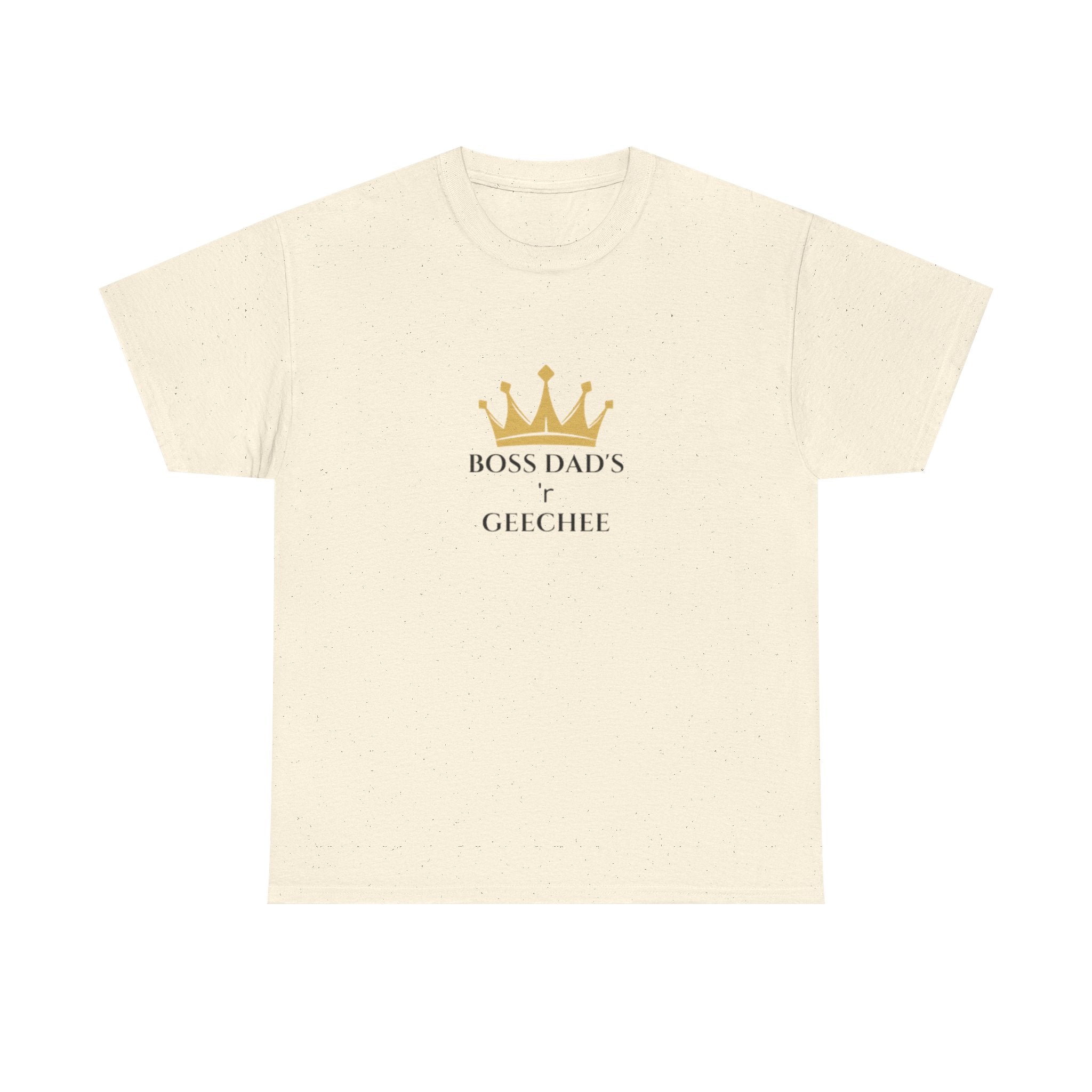 Geechee Dad "Boss Dad" T-Shirt — Gold Crown Geechee Dad Tee