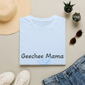 Geechee Mama T-Shirt — Coastal Mom Gullah Geechee Graphic Tee (Martini Glass Design)