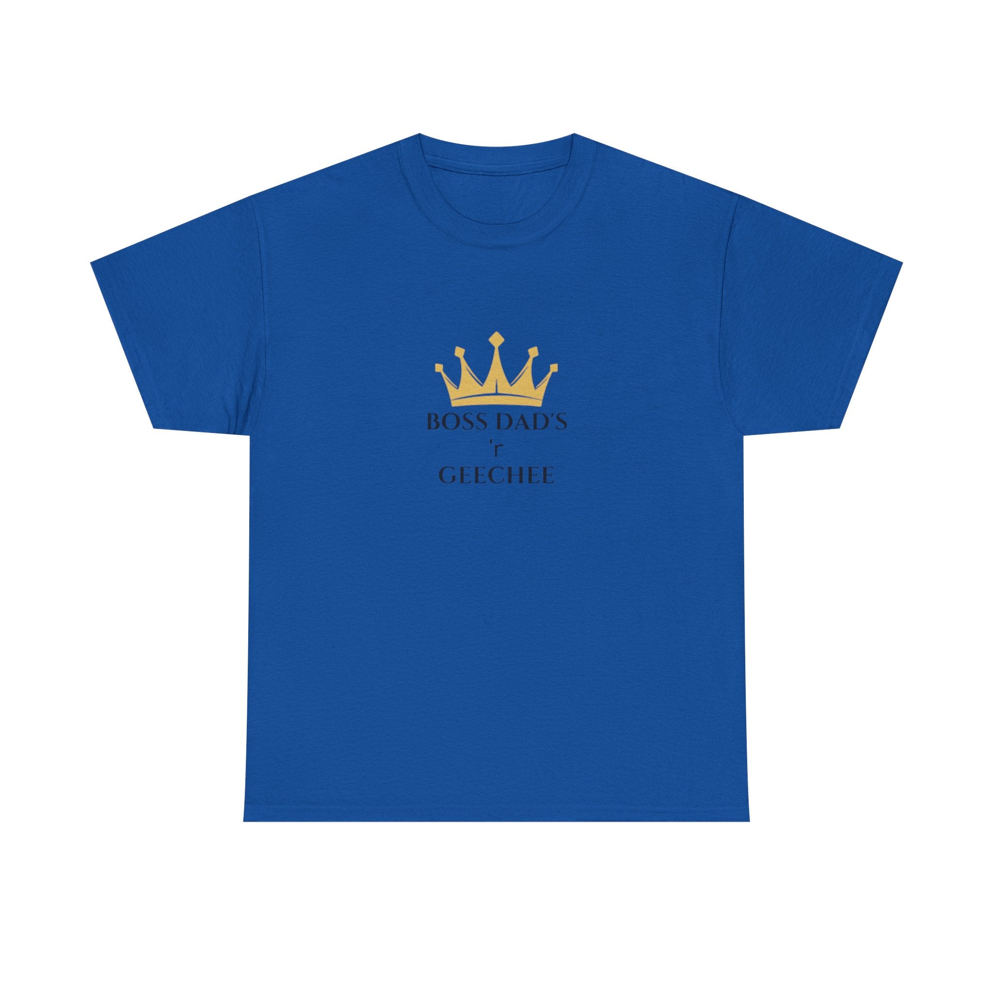 Geechee Dad "Boss Dad" T-Shirt — Gold Crown Geechee Dad Tee