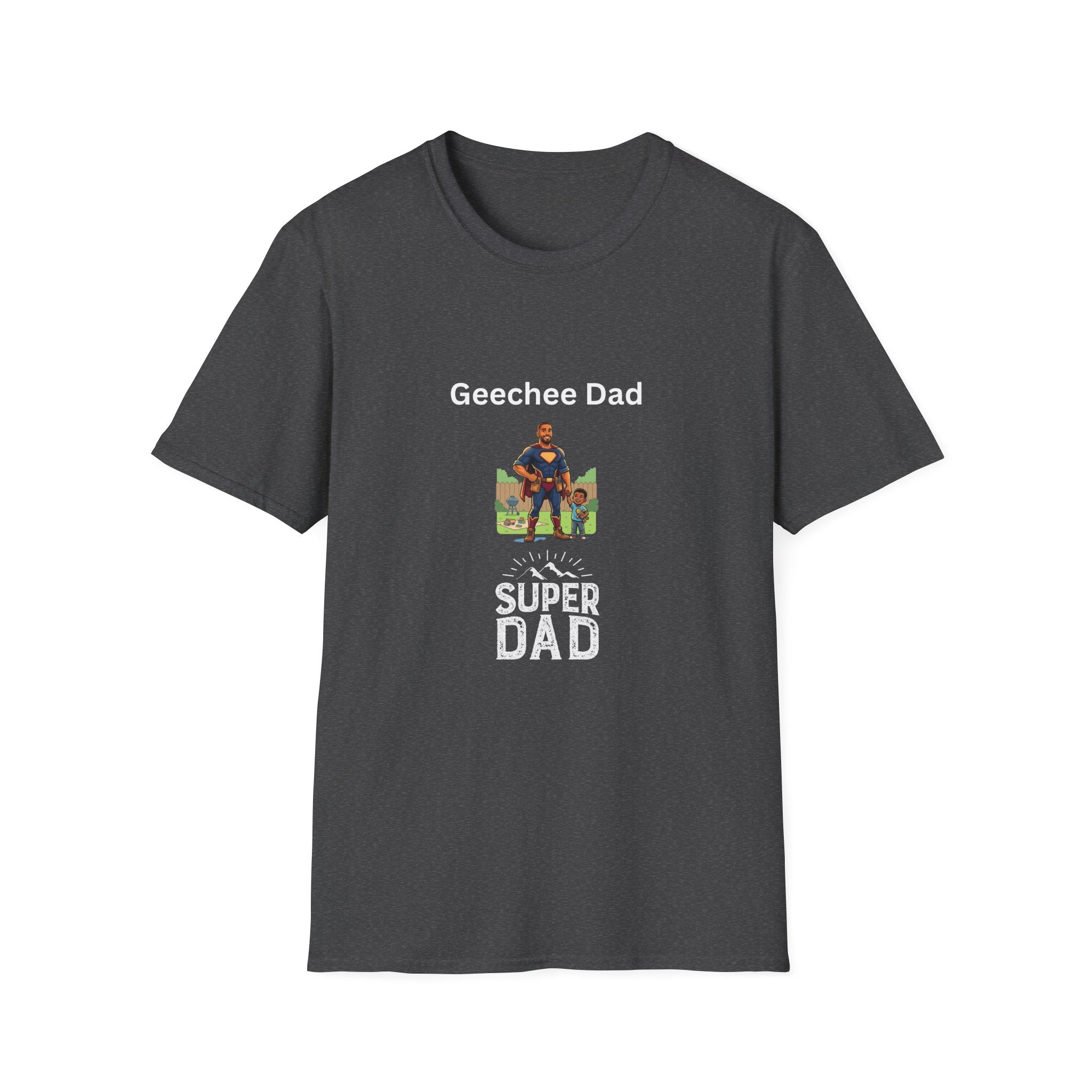 Geechee "Super Dad" T-Shirt — Super Dad Cultural Pride Tee
