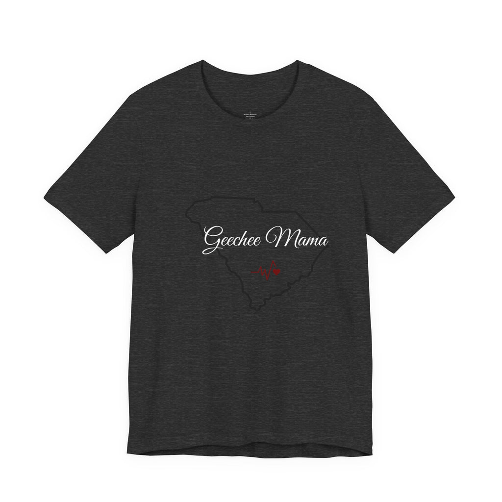 T-Shirt — "Geechee Mama" South Carolina Outline Mama Tee
