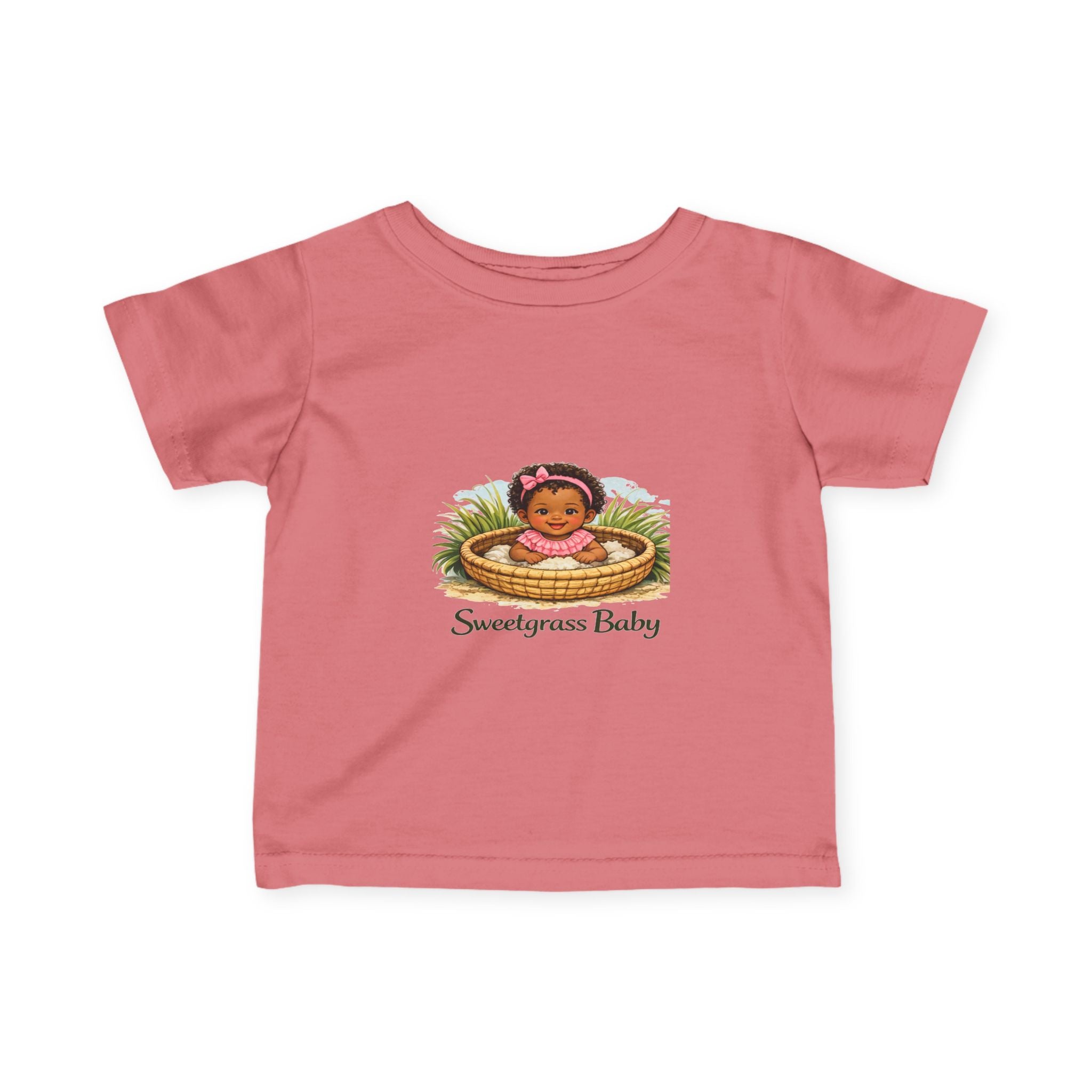 Geechee Baby "Sweetgrass Baby Girl" baby tee