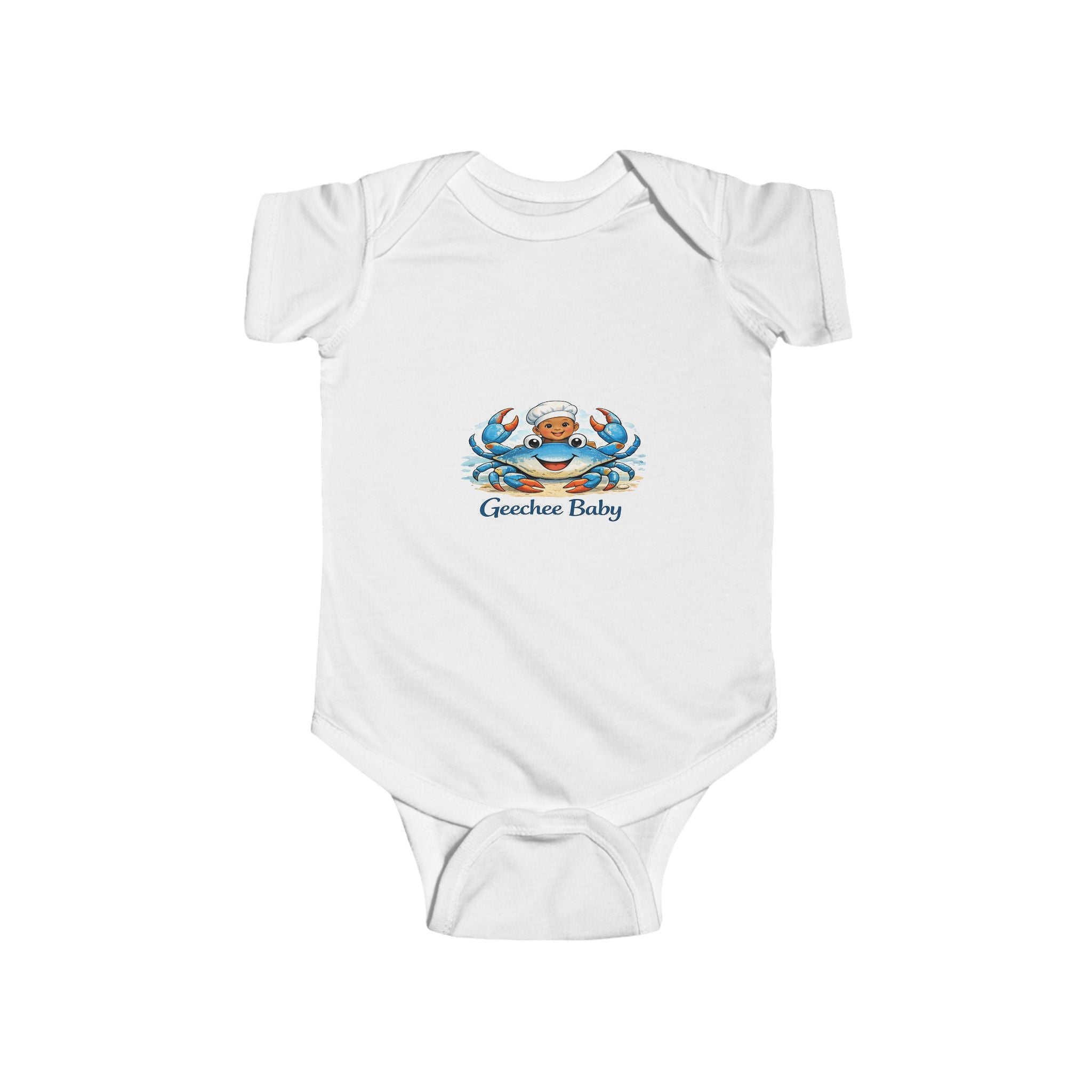 Geechee Baby "Crab Baby" Infant onesie