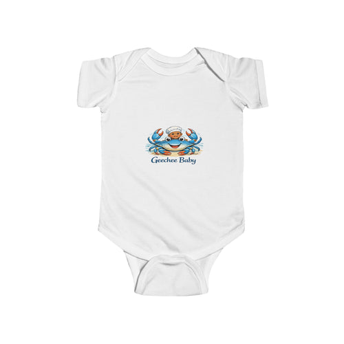 Geechee Baby "Crab Baby" Infant onesie