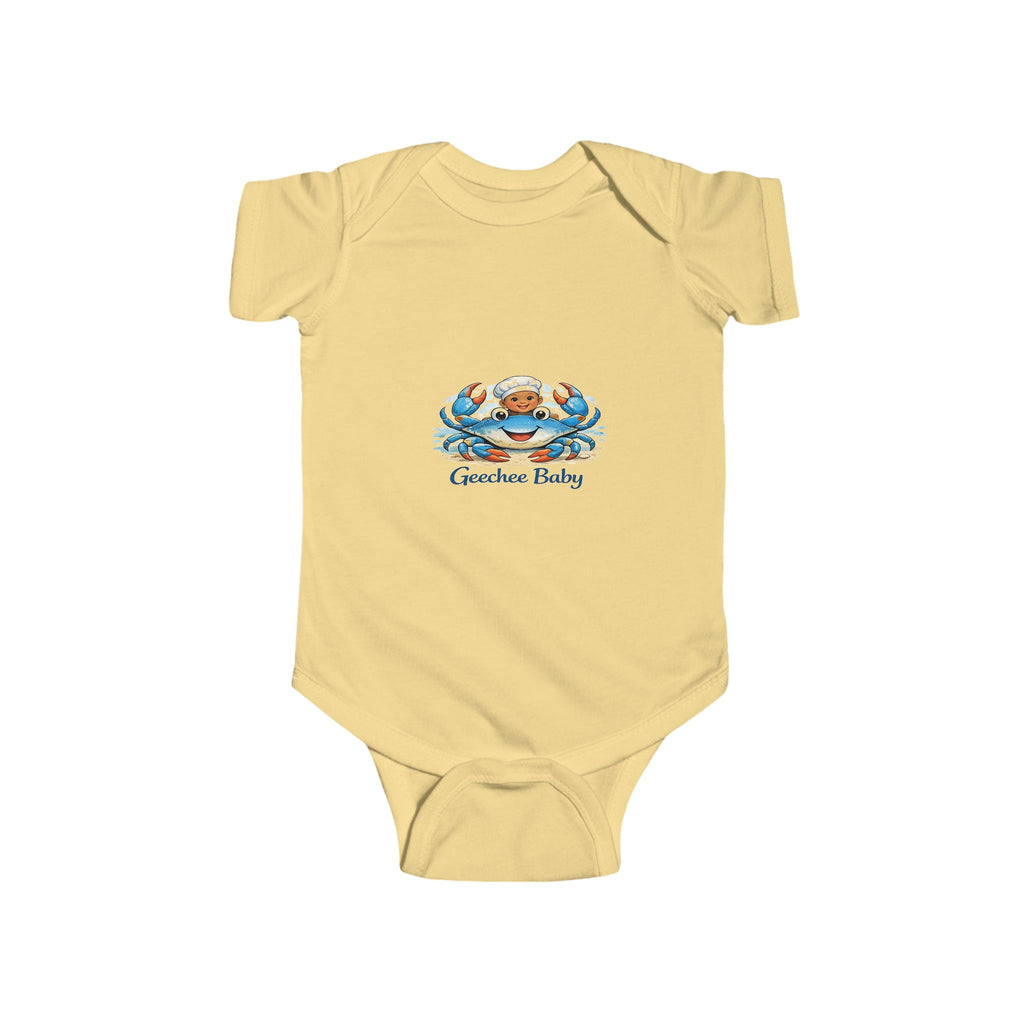 Geechee Baby "Crab Baby" Infant onesie