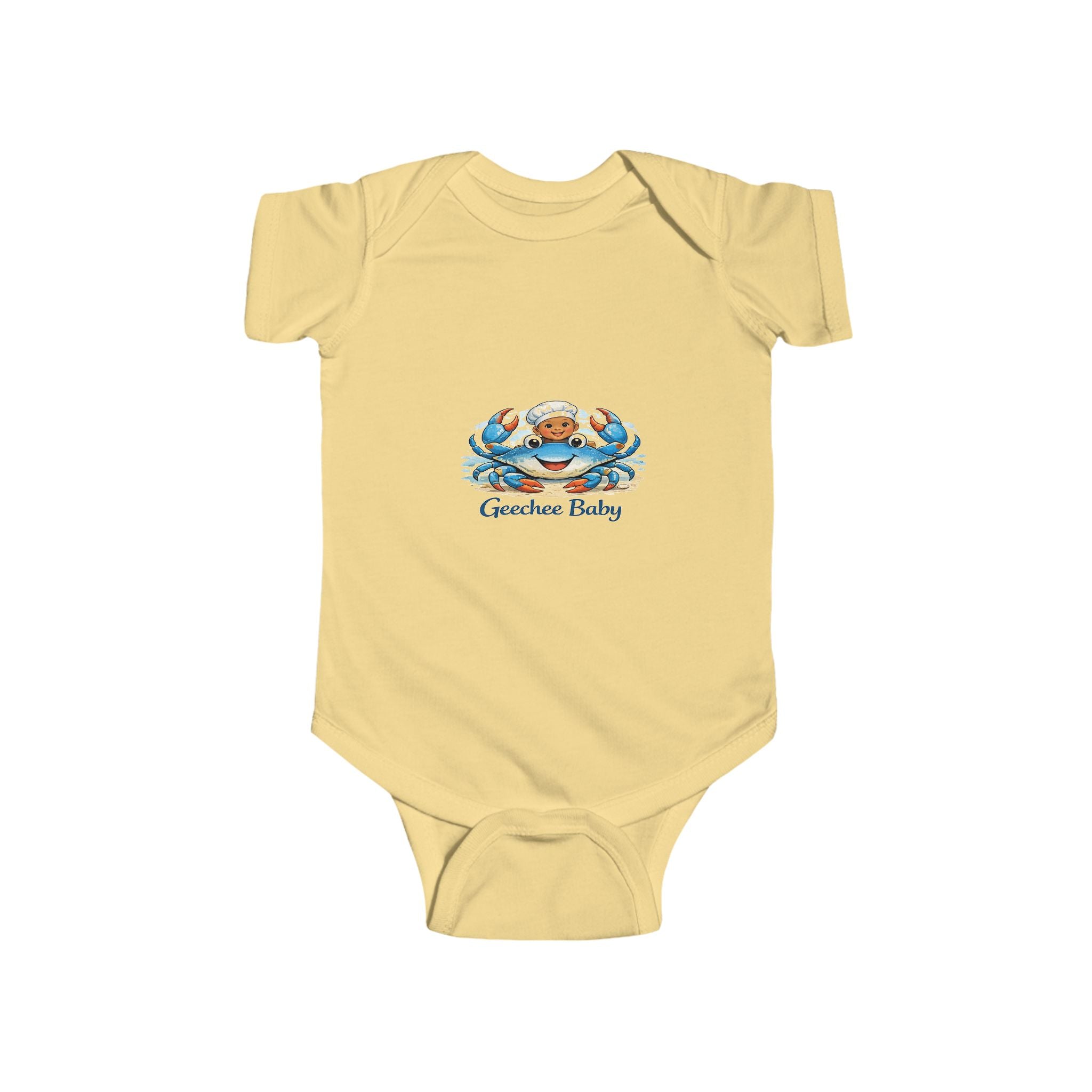 Geechee Baby "Crab Baby" Infant onesie