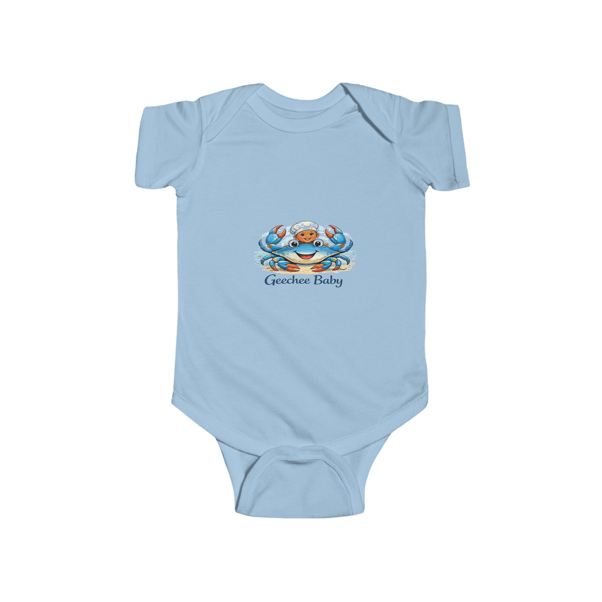 Geechee Baby "Crab Baby" Infant onesie
