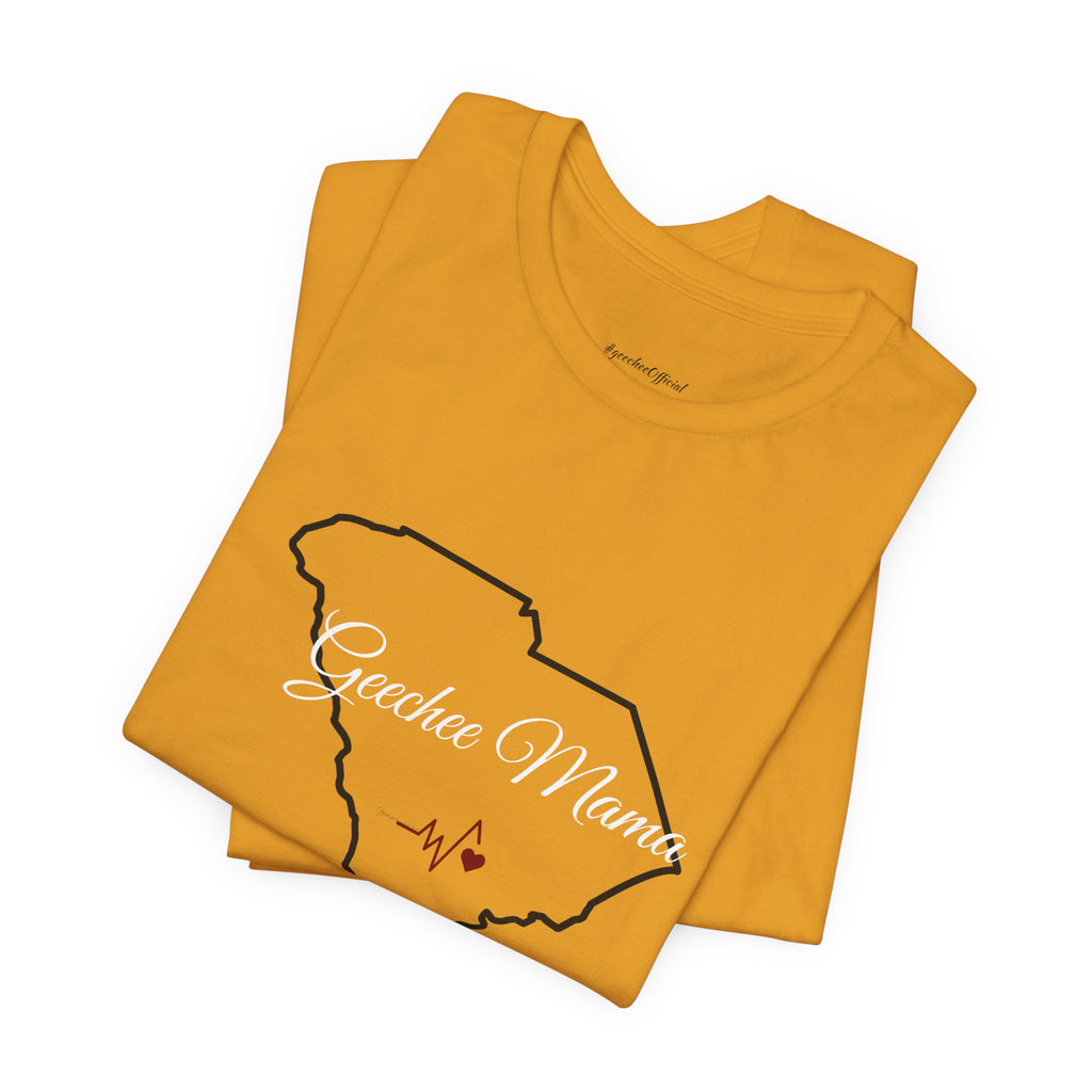 T-Shirt — "Geechee Mama" South Carolina Outline Mama Tee