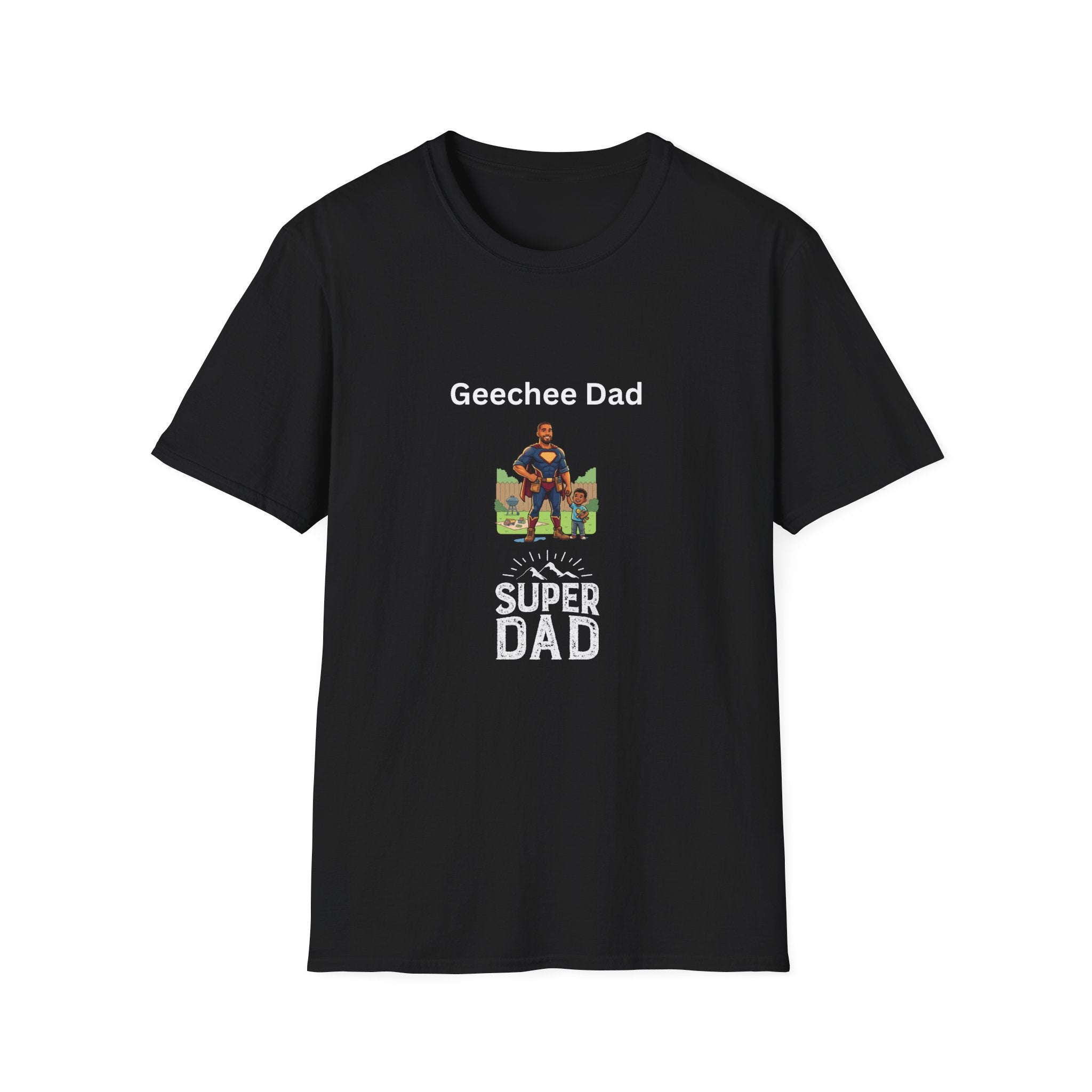 Geechee "Super Dad" T-Shirt — Super Dad Cultural Pride Tee