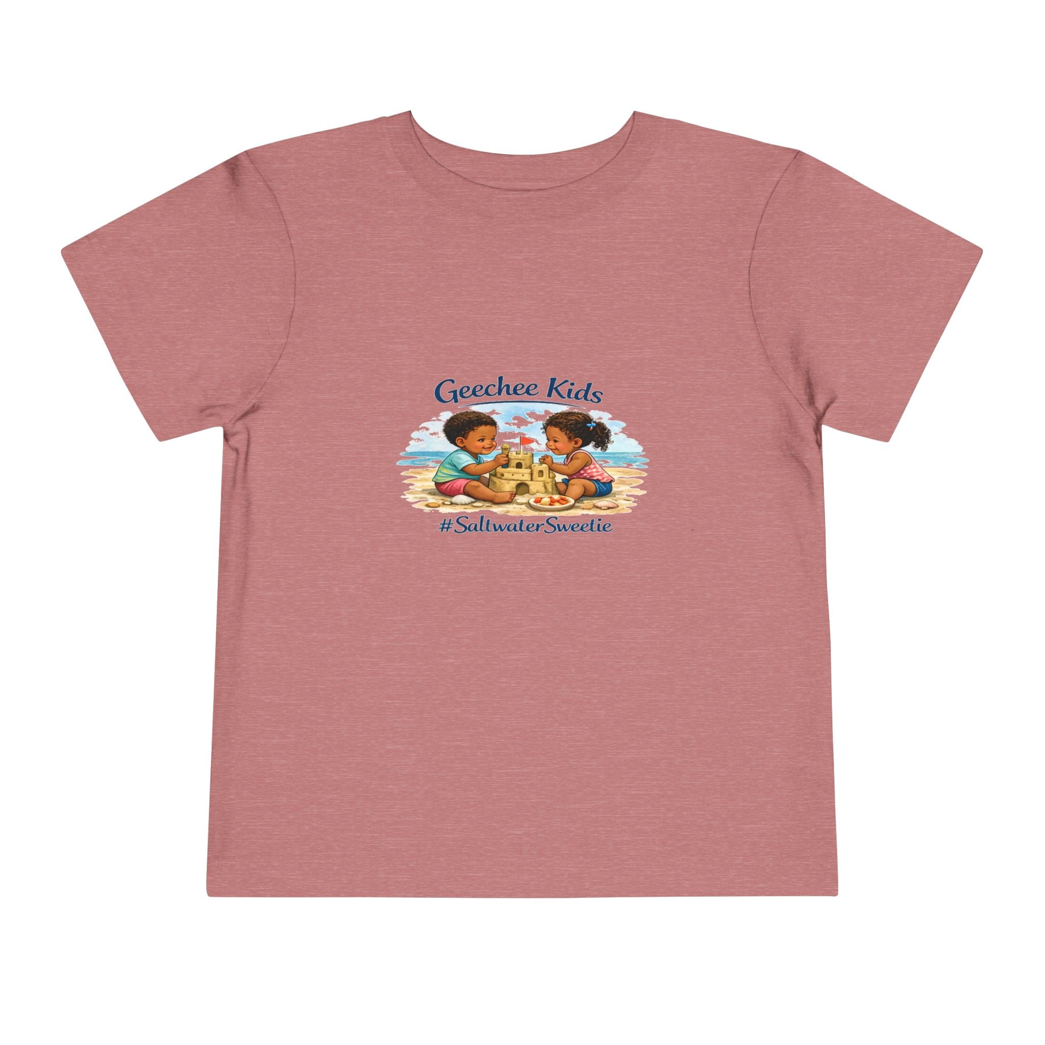 Geechee Kids "Saltwater Sweetie" Toddler Tee — Cute Beach Graphic Shirt