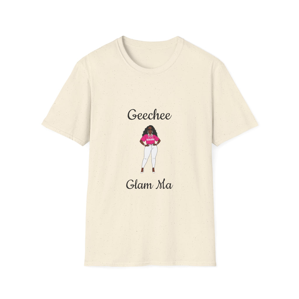 Geechee Glam Ma T-Shirt — Black Girl Magic Mom Graphic Tee