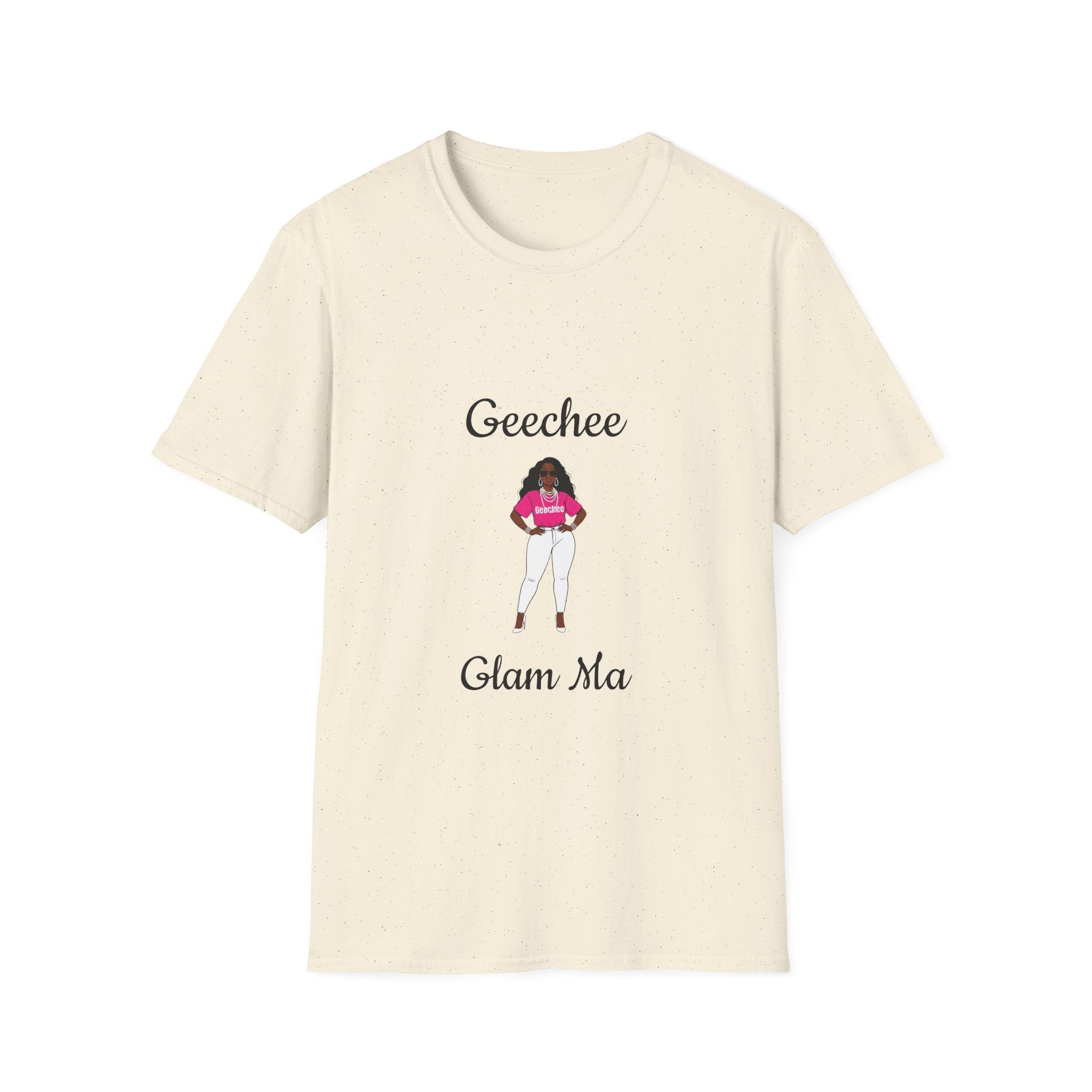 Geechee Glam Ma T-Shirt — Black Girl Magic Mom Graphic Tee