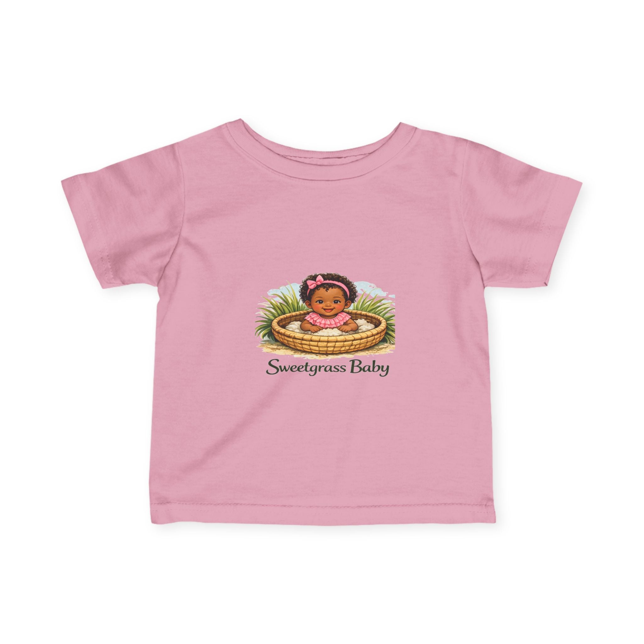 Geechee Baby "Sweetgrass Baby Girl" baby tee