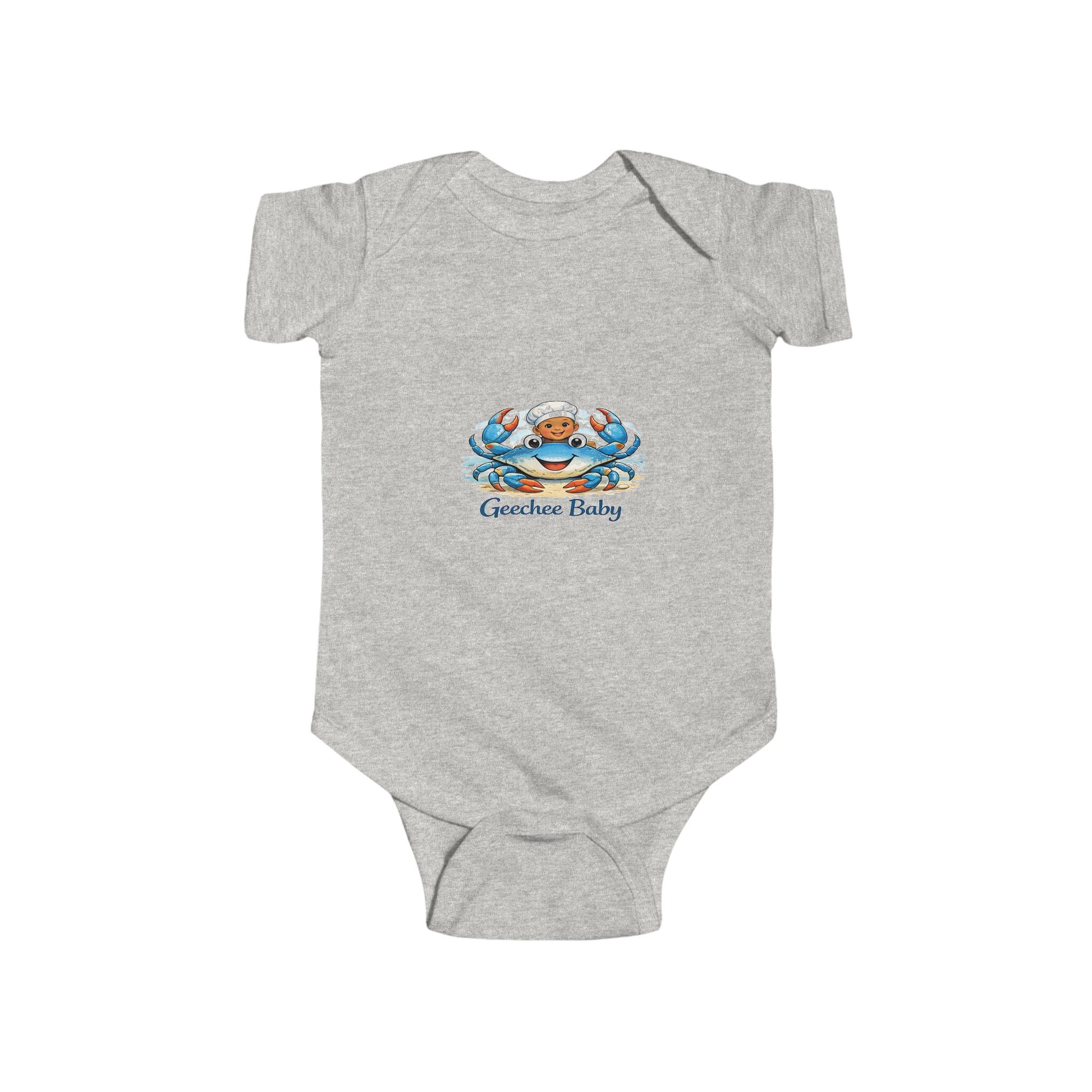 Geechee Baby "Crab Baby" Infant onesie