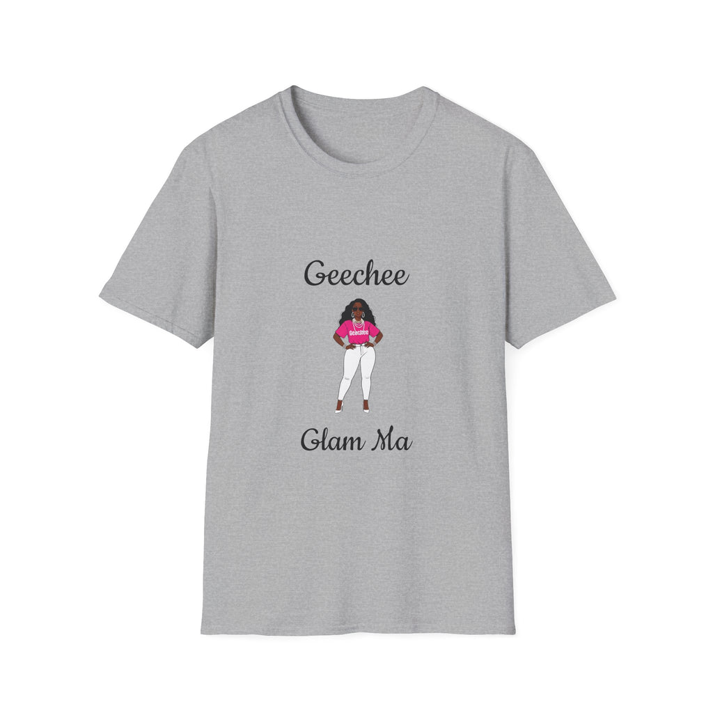 Geechee Glam Ma T-Shirt — Black Girl Magic Mom Graphic Tee