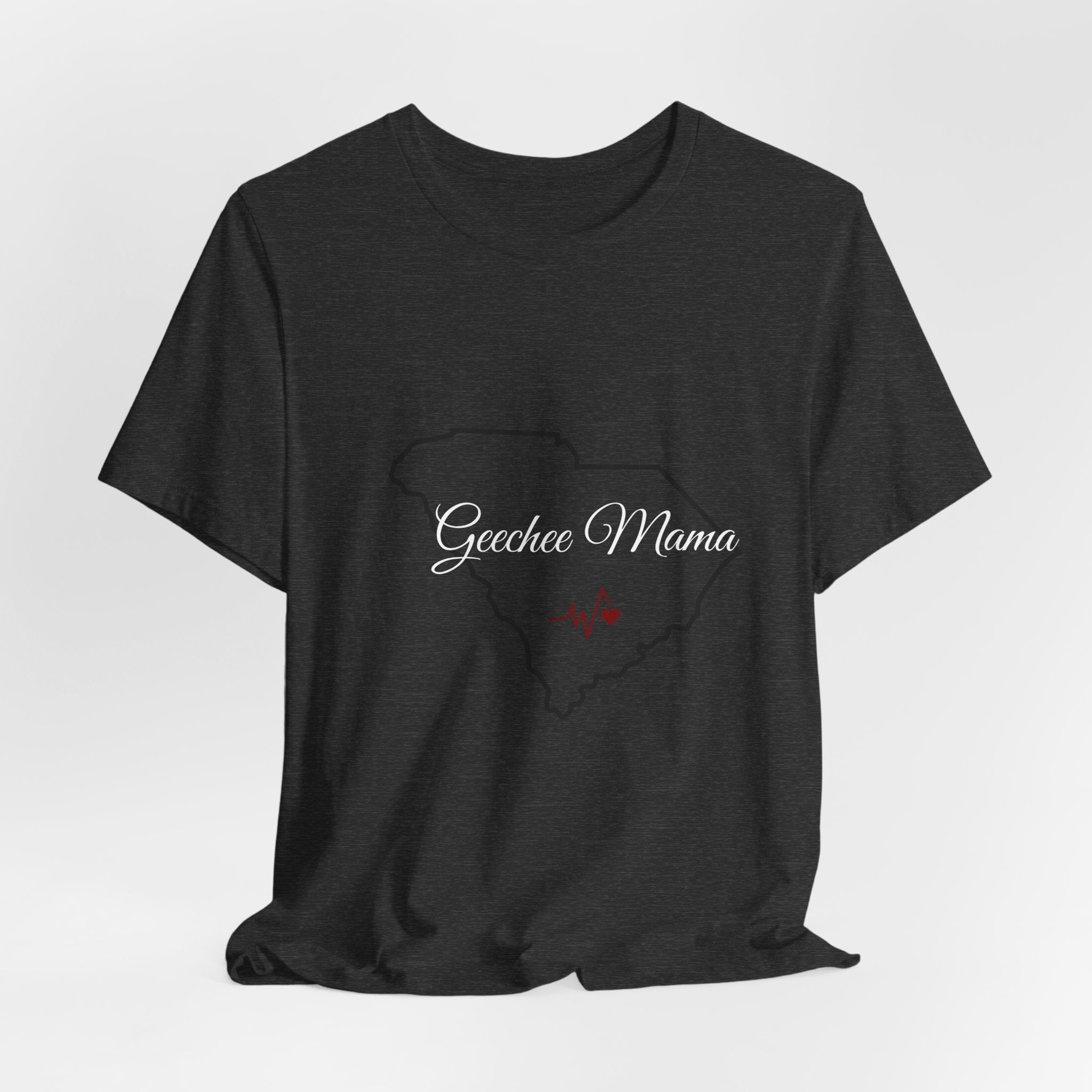 T-Shirt — "Geechee Mama" South Carolina Outline Mama Tee