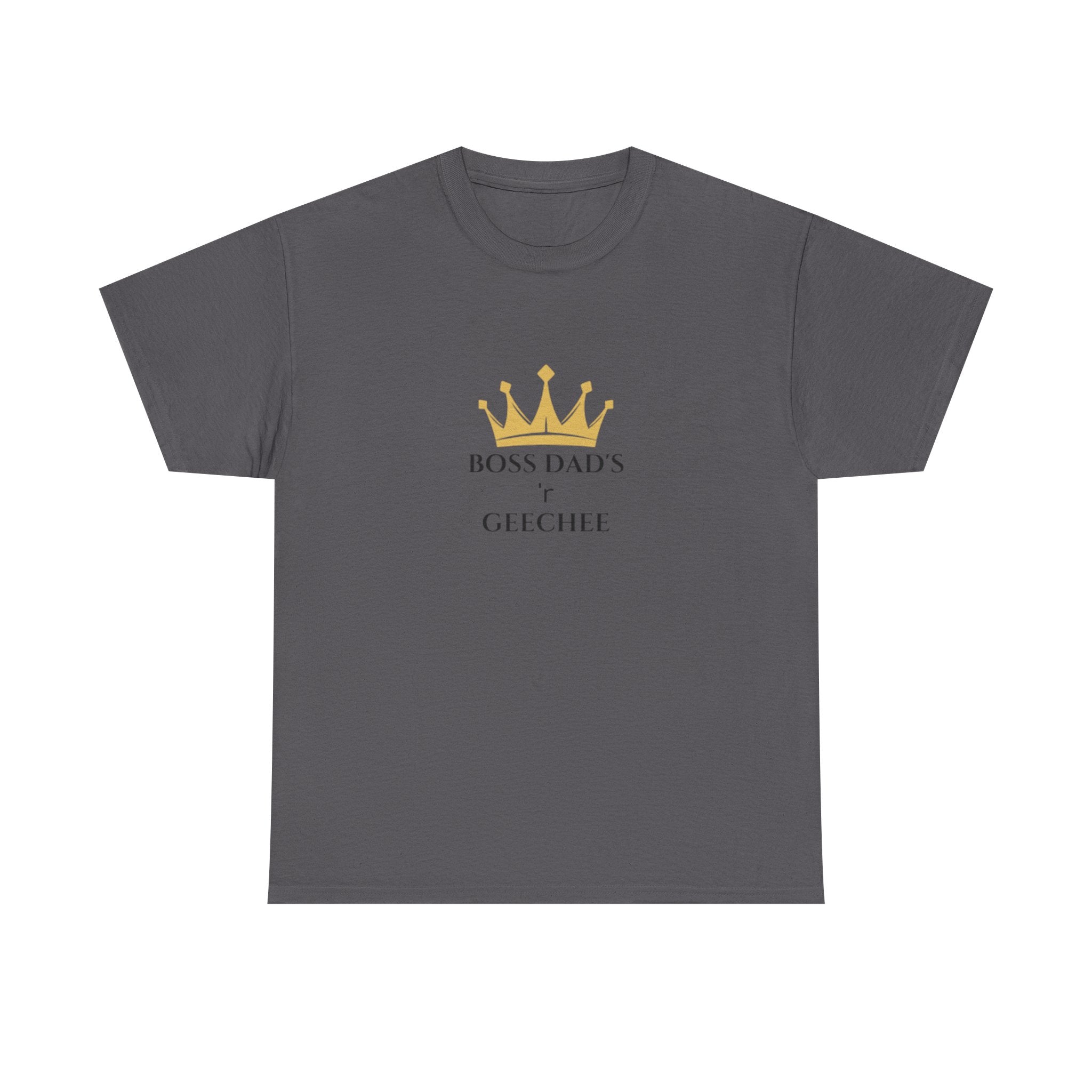 Geechee Dad "Boss Dad" T-Shirt — Gold Crown Geechee Dad Tee