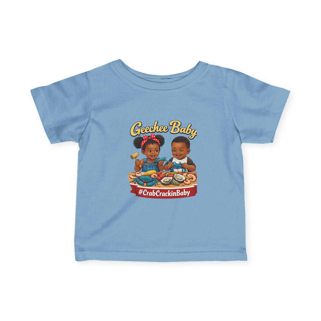 Geechee Baby "Crab Crackin Baby" Infant Tee