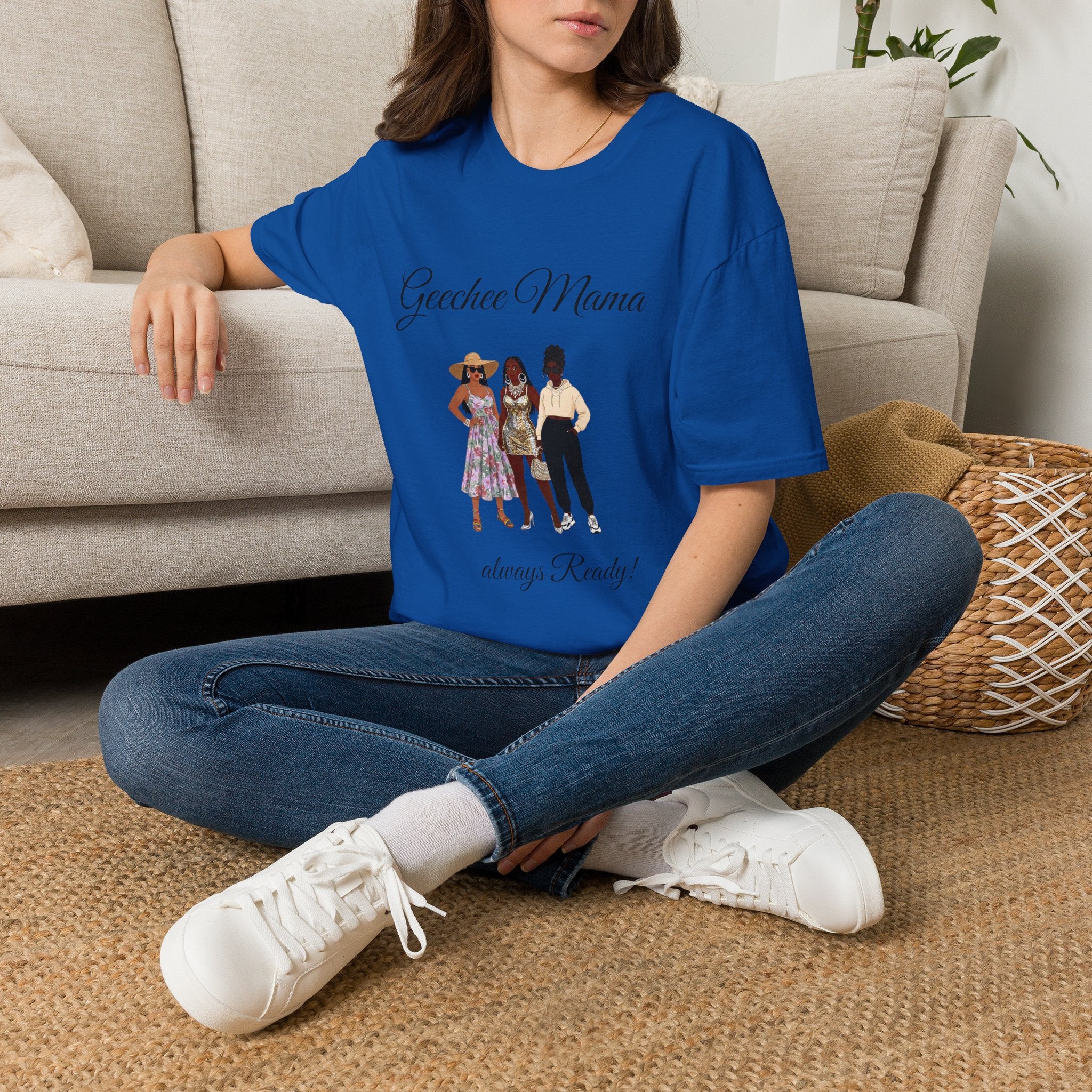 Geechee Mama T-Shirt — Black Mama Sisterhood Graphic Tee