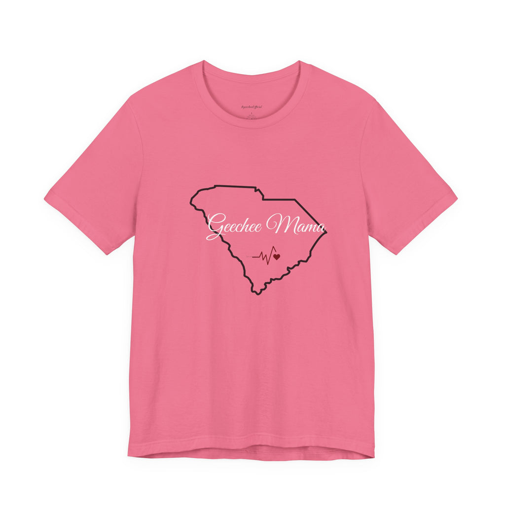 T-Shirt — "Geechee Mama" South Carolina Outline Mama Tee