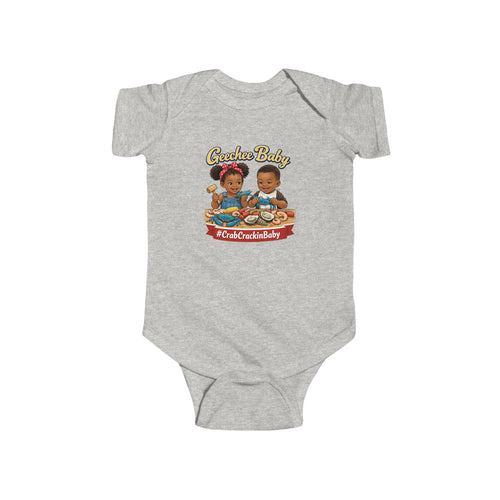 Geechee Baby "Crab Crackin Babies" Infant Onesie