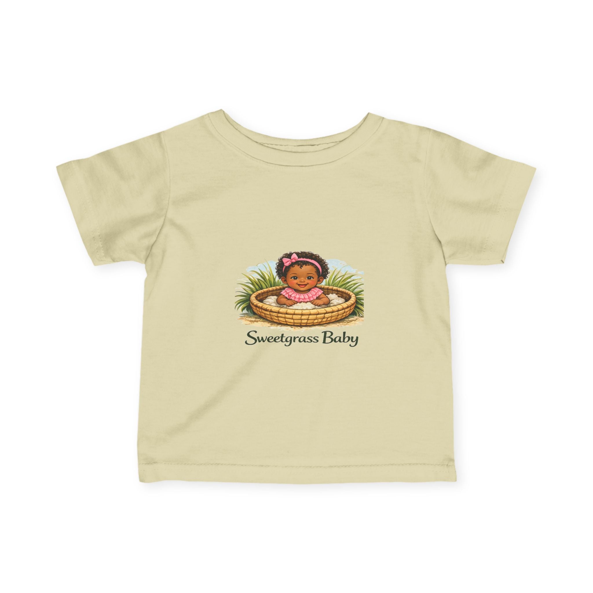 Geechee Baby "Sweetgrass Baby Girl" baby tee