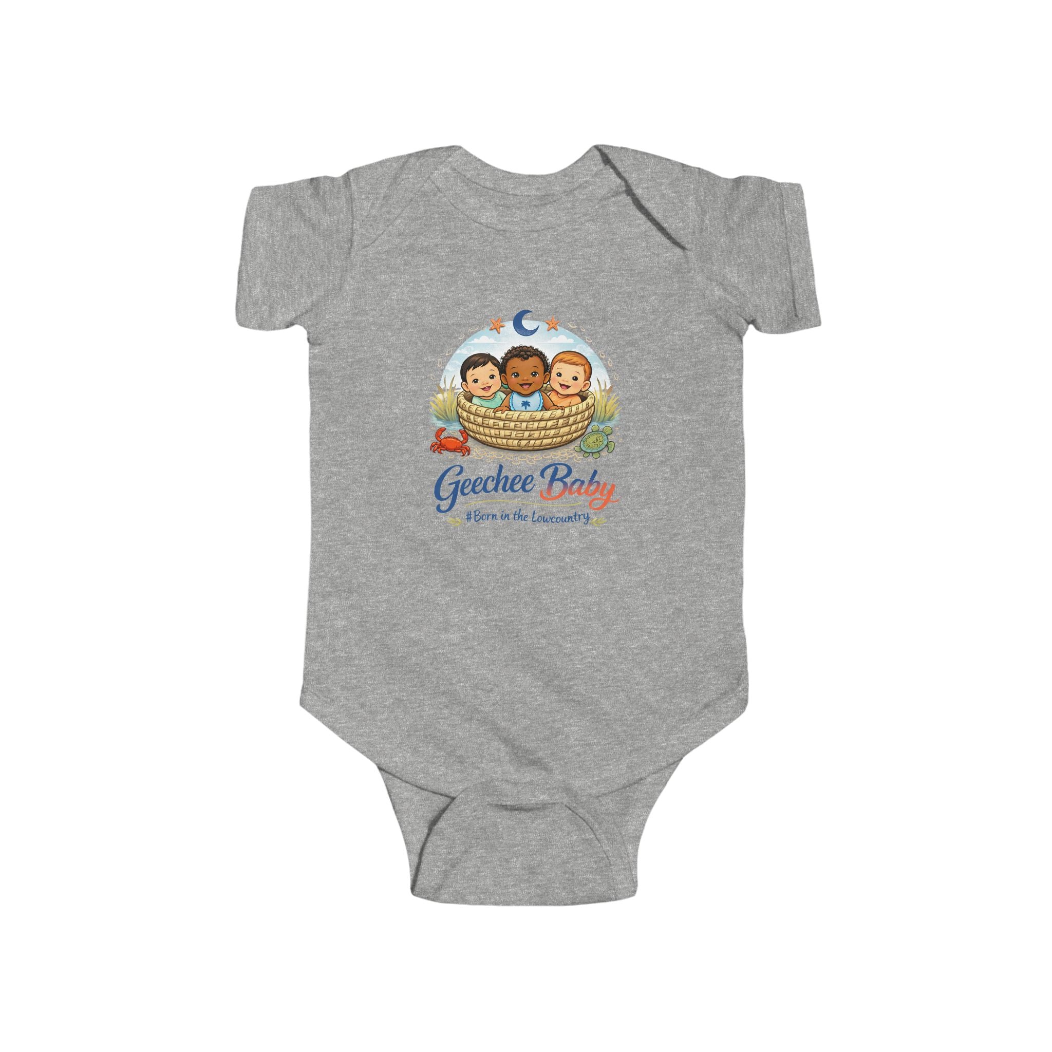 Geechee Baby "Baby trio " Baby Onesie