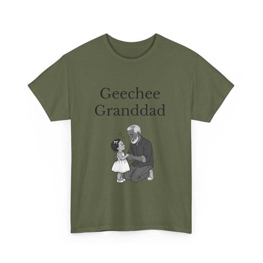 Geechee Granddad T-Shirt — Heartwarming Grandfather & Granddaughter Tee